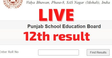 ਵੱਡੀ ਖ਼ਬਰ: ਪੰਜਾਬ ਸਕੂਲ ਸਿੱਖਿਆ ਬੋਰਡ ਅੱਜ ਐਲਾਨੇਗਾ 12ਵੀਂ ਜਮਾਤ ਦੇ ਨਤੀਜੇ, ਇੰਝ Online ਚੈੱਕ ਕਰੋ ਨਤੀਜਾ