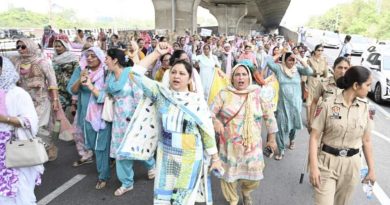 Punjab News: ਸਰਬ ਆਂਗਣਵਾੜੀ ਵਰਕਰ ਯੂਨੀਅਨ ਵੱਲੋਂ ਲੁਧਿਆਣਾ ‘ਚ ਭਗਵੰਤ ਮਾਨ ਸਰਕਾਰ ਖ਼ਿਲਾਫ਼ ਜ਼ਬਰਦਸਤ ਪ੍ਰਦਰਸ਼ਨ! CM ਨਾਲ ਮੀਟਿੰਗ ਤੈਅ