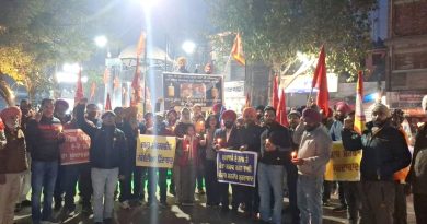 ਚੋਣ ਡਿਊਟੀ ਦੌਰਾਨ ਹਲਾਕ ਹੋਏ ਅਧਿਆਪਕ ਜੋੜੇ ਨੂੰ ਇਨਸਾਫ਼ ਲਈ ਕੈਂਡਲ ਮਾਰਚ!