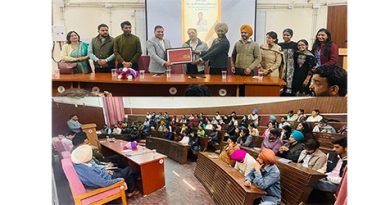 Special Lecture at PU Explores India’s Presence in Ancient Greek Literature