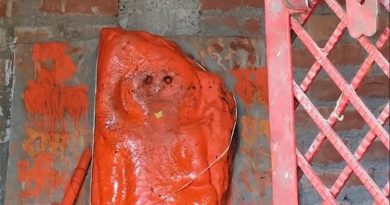 ਹਨੂੰਮਾਨ ਮੂਰਤੀ ‘ਤੇ ਨੌਜਵਾਨ ਨੇ ਕਾਲਖ ਮਲੀ! ਨਾਗਦੇਵ ਨੂੰ ਕੀਤਾ ਖੰਡਿਤ