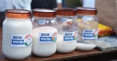 Breaking- Punjab Congress protests rising sugar prices, Warring blames Modi Govt’s policies