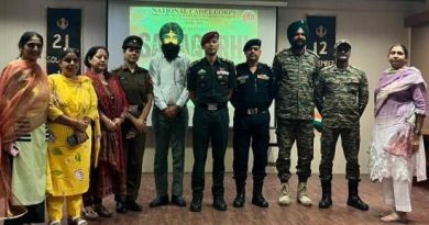 श्री गुरु तेग बहादुर खालसा NCC कंपनी ने सारागढ़ी की ऐतिहासिक लड़ाई की याद में और उन 21 सिख सैनिकों के सम्मान में प्रेरणादायक कार्यक्रम आयोजित किया